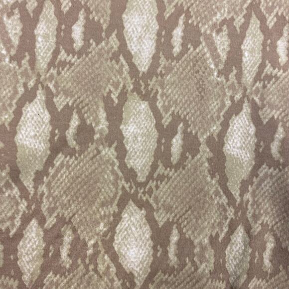 auren Ralph Lauren dress women's M Geometric Western snakeskin alligator gold‎ - Picture 6 of 10